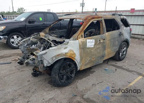 2015 Ford Explorer Limited from USA, damaged, VIN 1FM5K7F80FGC04718